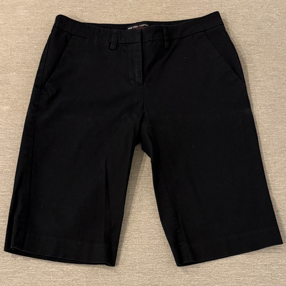 New York & Company Black Women's Bermudas